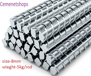 TMT Steel Bar 8mm